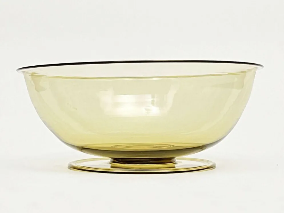 Bowl en verre de Murano des années 1930 attribué à Vittorio Zecchin pour Cappell.
