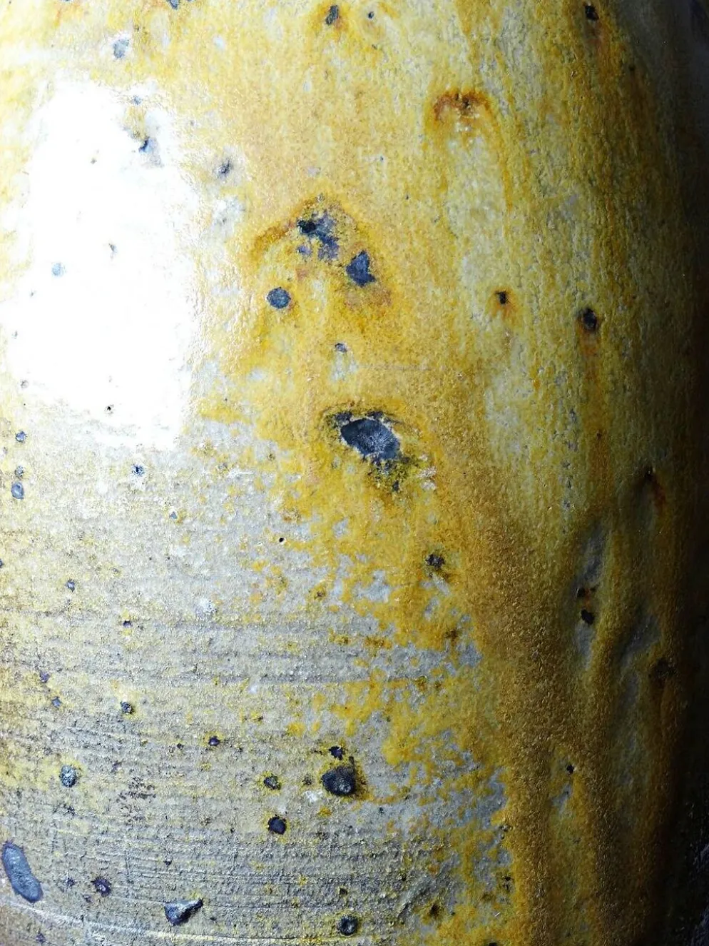 Broc ancien en grès de Puisaye pyrité, fin XIXe siècle