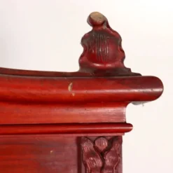 Buffet ancien Art nouveau en noyer avec décorations, Italie, XIXe siècle