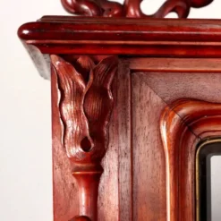 Buffet ancien Art nouveau en noyer avec décorations, Italie, XIXe siècle