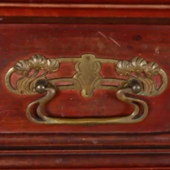 Buffet ancien Art nouveau en noyer avec décorations, Italie, XIXe siècle