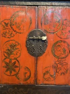 Buffet ancien chinois 4 portes