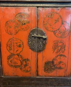 Buffet ancien chinois 4 portes
