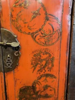 Buffet ancien chinois 4 portes