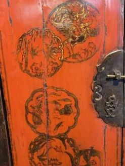 Buffet ancien chinois 4 portes