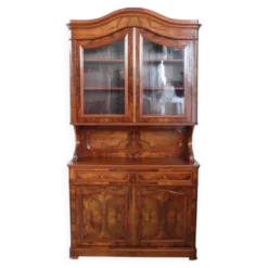 Buffet ancien en noyer ronce, Italie, milieu du 19e siècle.