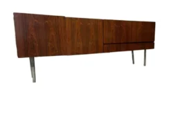 Buffet/armoire haute vintage XL en palissandre