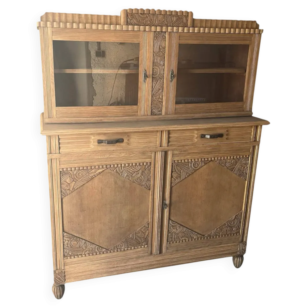 Buffet art déco deux corps