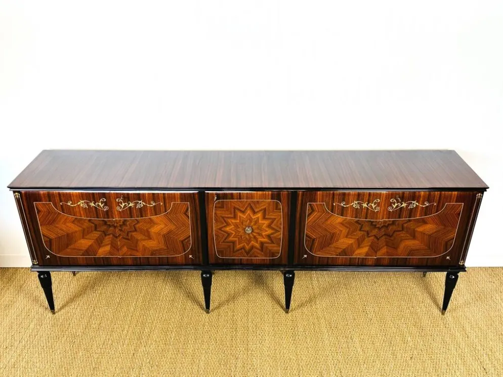 Buffet art déco en acajou 1940