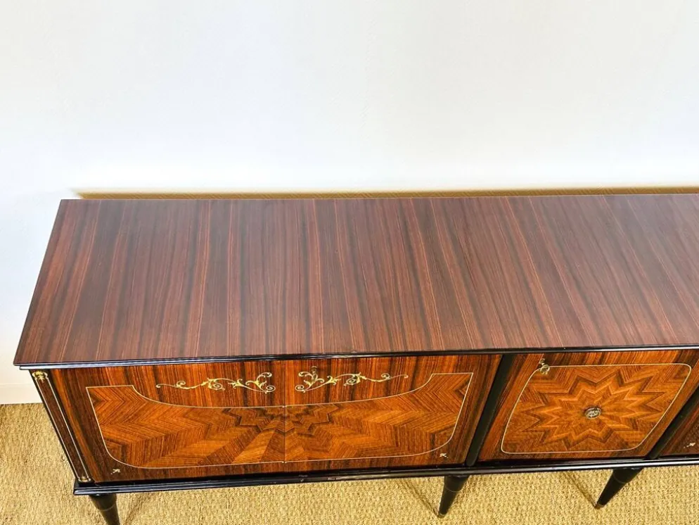 Buffet art déco en acajou 1940