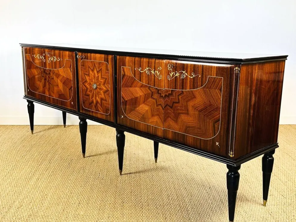 Buffet art déco en acajou 1940