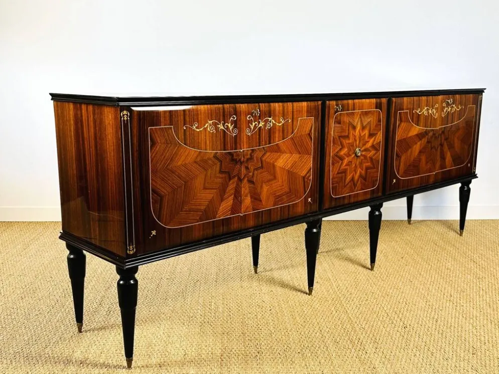 Buffet art déco en acajou 1940
