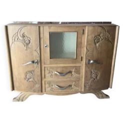 Buffet art déco en chêne