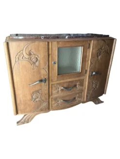 Buffet art déco en chêne