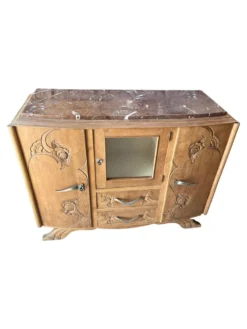 Buffet art déco en chêne