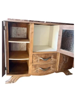 Buffet art déco en chêne