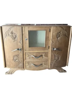 Buffet art déco en chêne
