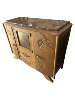 Buffet art déco en chêne