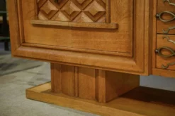 Buffet Art Déco en chêne et ferronnerie par Léon et Maurice Jallot 1940’s