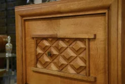 Buffet Art Déco en chêne et ferronnerie par Léon et Maurice Jallot 1940’s