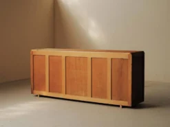 Buffet Art Déco en chêne, France, vers 1940