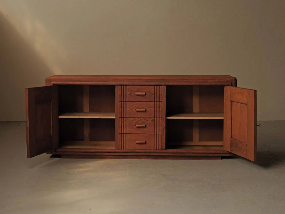 Buffet Art Déco en chêne, France, vers 1940