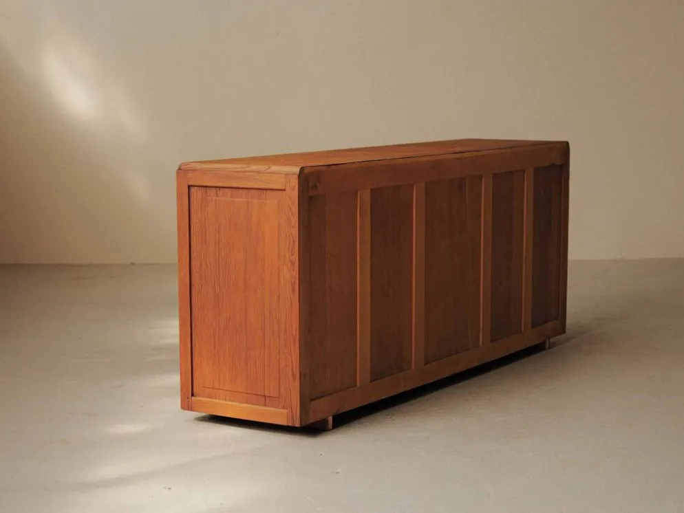 Buffet Art Déco en chêne, France, vers 1940