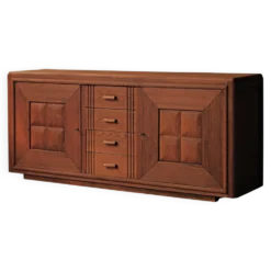 Buffet Art Déco en chêne, France, vers 1940