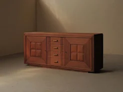 Buffet Art Déco en chêne, France, vers 1940