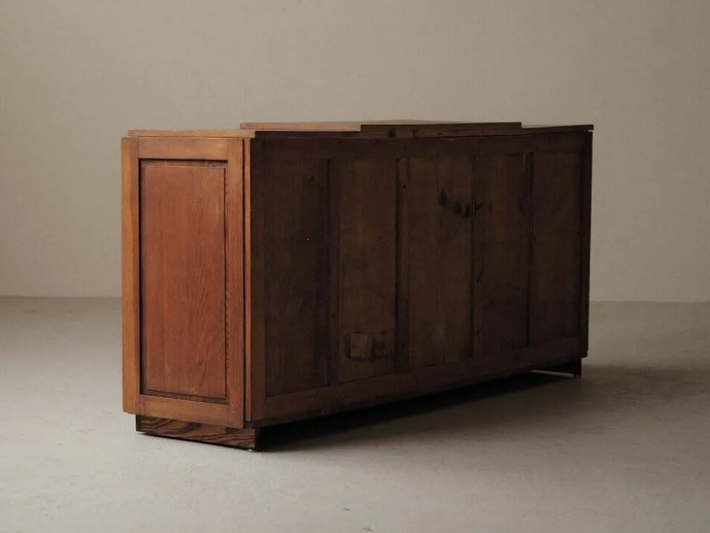 Buffet Art Déco en chêne, France, vers 1940