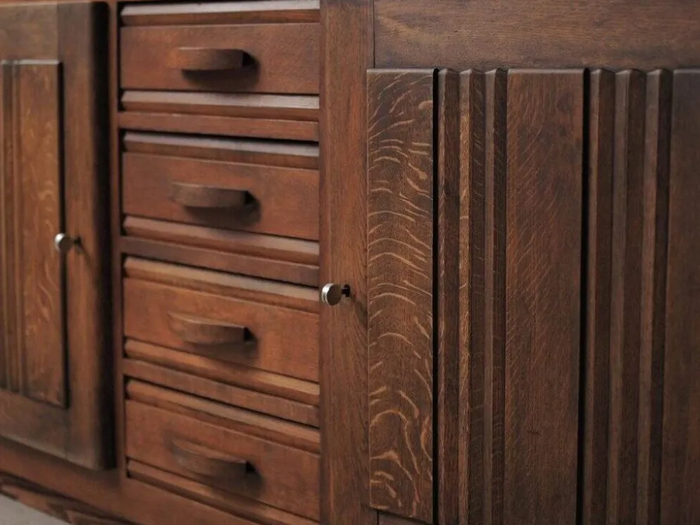 Buffet Art Déco en chêne, France, vers 1940