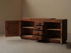 Buffet Art Déco en chêne, France, vers 1940