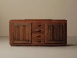 Buffet Art Déco en chêne, France, vers 1940