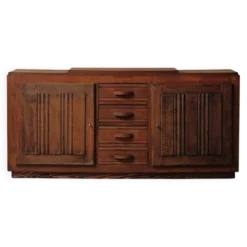 Buffet Art Déco en chêne, France, vers 1940