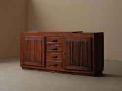 Buffet Art Déco en chêne, France, vers 1940