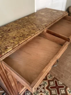 Buffet art déco en chêne massif