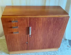 Buffet Art-déco en teck - années 30/40