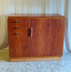 Buffet Art-déco en teck - années 30/40