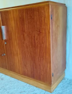 Buffet Art-déco en teck - années 30/40
