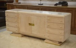 Buffet Art Déco moderniste signé Pechon (MOF 1941) pour le décorateur Pebreuil