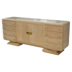 Buffet Art Déco moderniste signé Pechon (MOF 1941) pour le décorateur Pebreuil