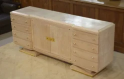 Buffet Art Déco moderniste signé Pechon (MOF 1941) pour le décorateur Pebreuil