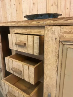 Buffet art déco patiné