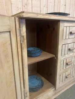 Buffet art déco patiné