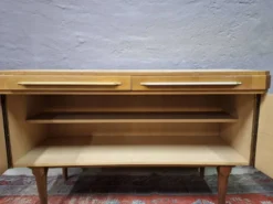 Buffet art déco vintage en érable, 1950