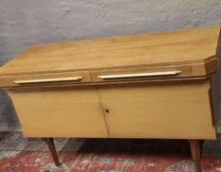 Buffet art déco vintage en érable, 1950