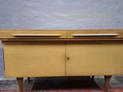 Buffet art déco vintage en érable, 1950
