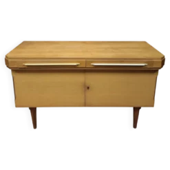 Buffet art déco vintage en érable, 1950