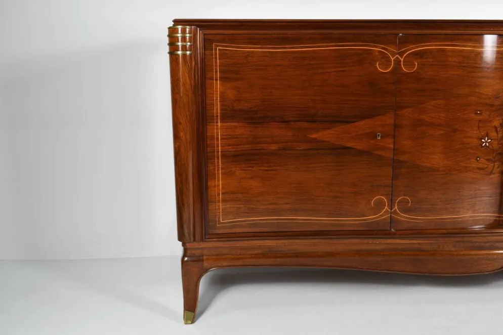Buffet Art Déco vintage par Jules Leleu, France 1940