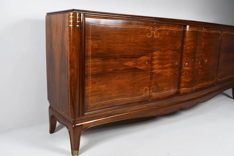 Buffet Art Déco vintage par Jules Leleu, France 1940